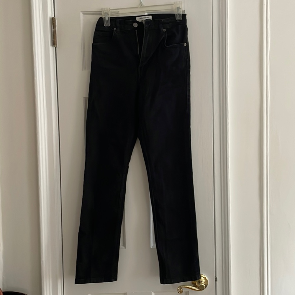 Reformation Liza Ultra High Rise Straight Jeans